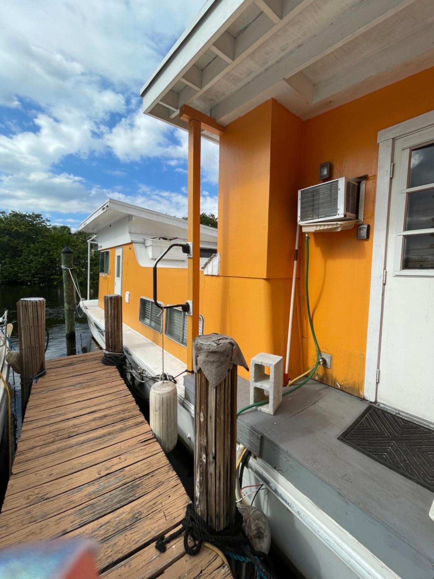 Updated Houseboat On The River! Fort Lauderdale Eksteriør bilde